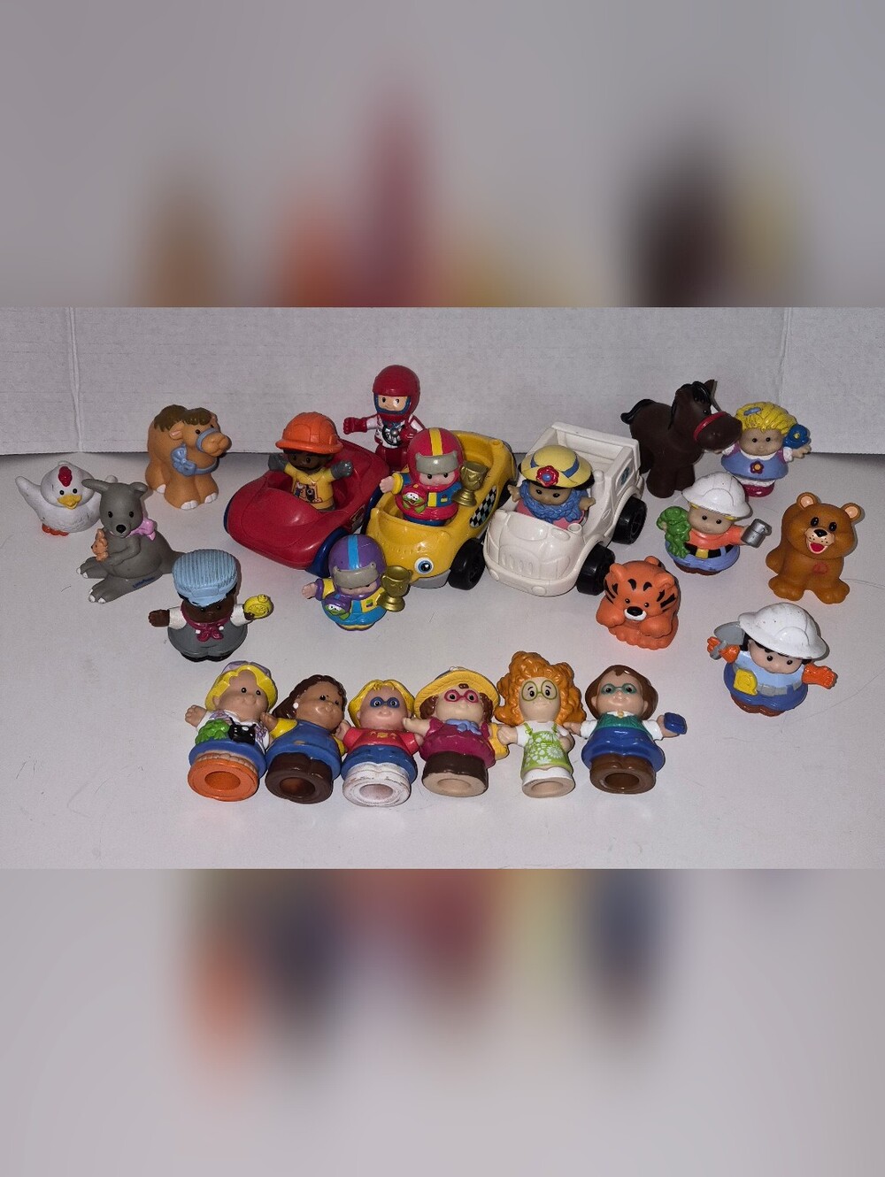 Fisher Price Little People Mixed Toy Lot 21 Figures And More